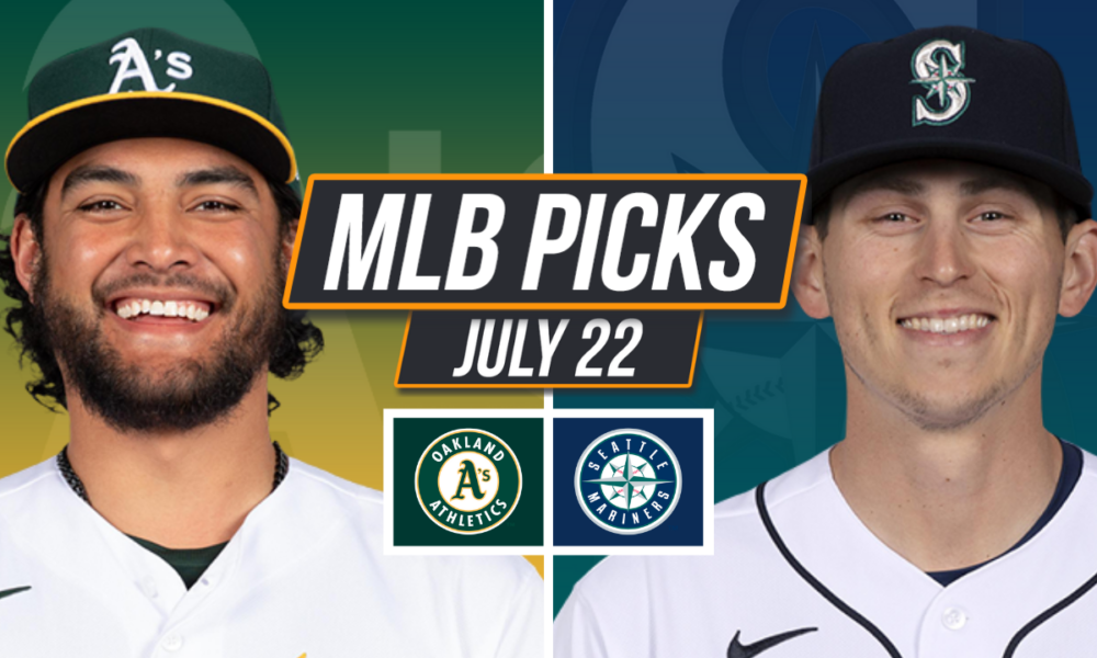 Oakland Athletics vs Seattle Mariners MLB Picks and Predictions July 22