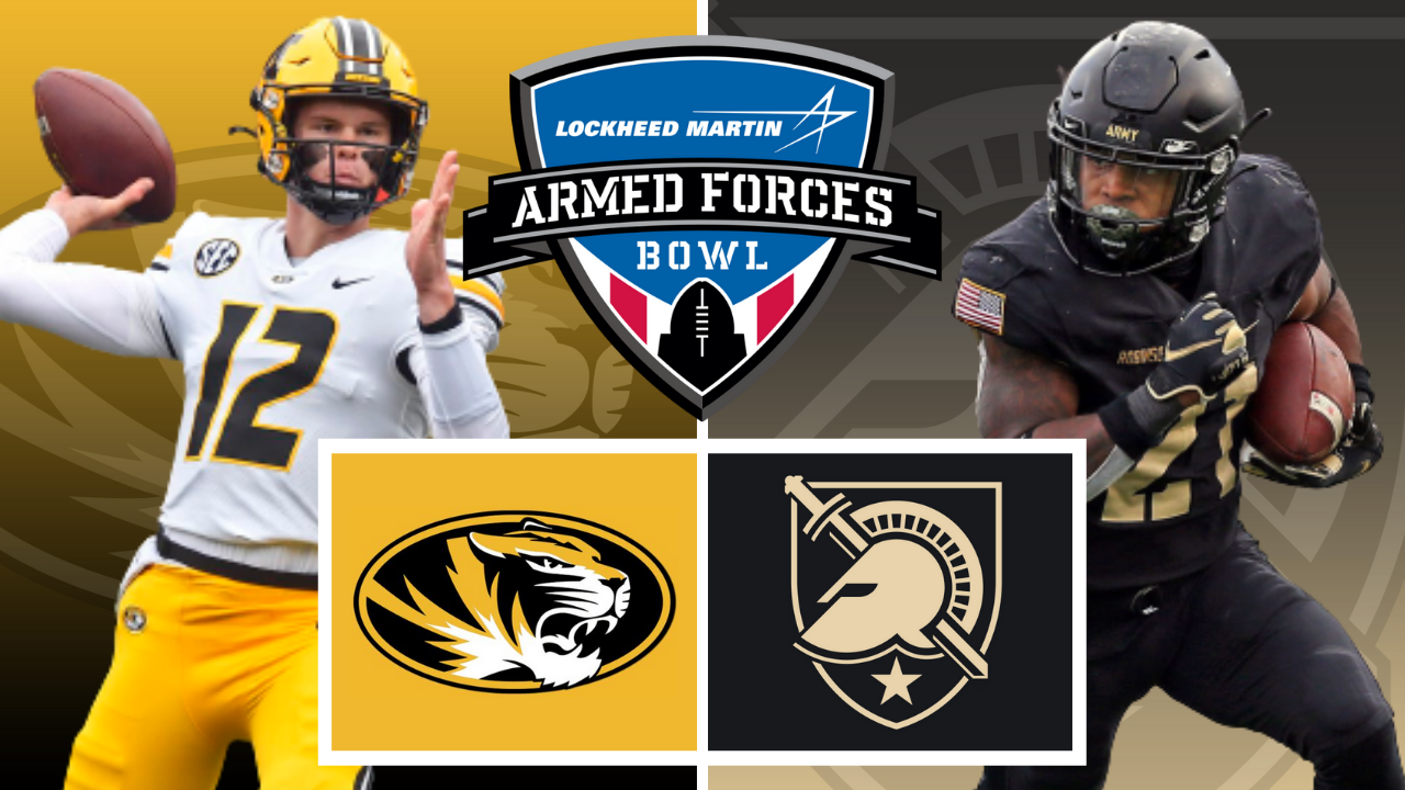 Missouri vs Army Picks & Predictions 2021 Armed Forces Bowl