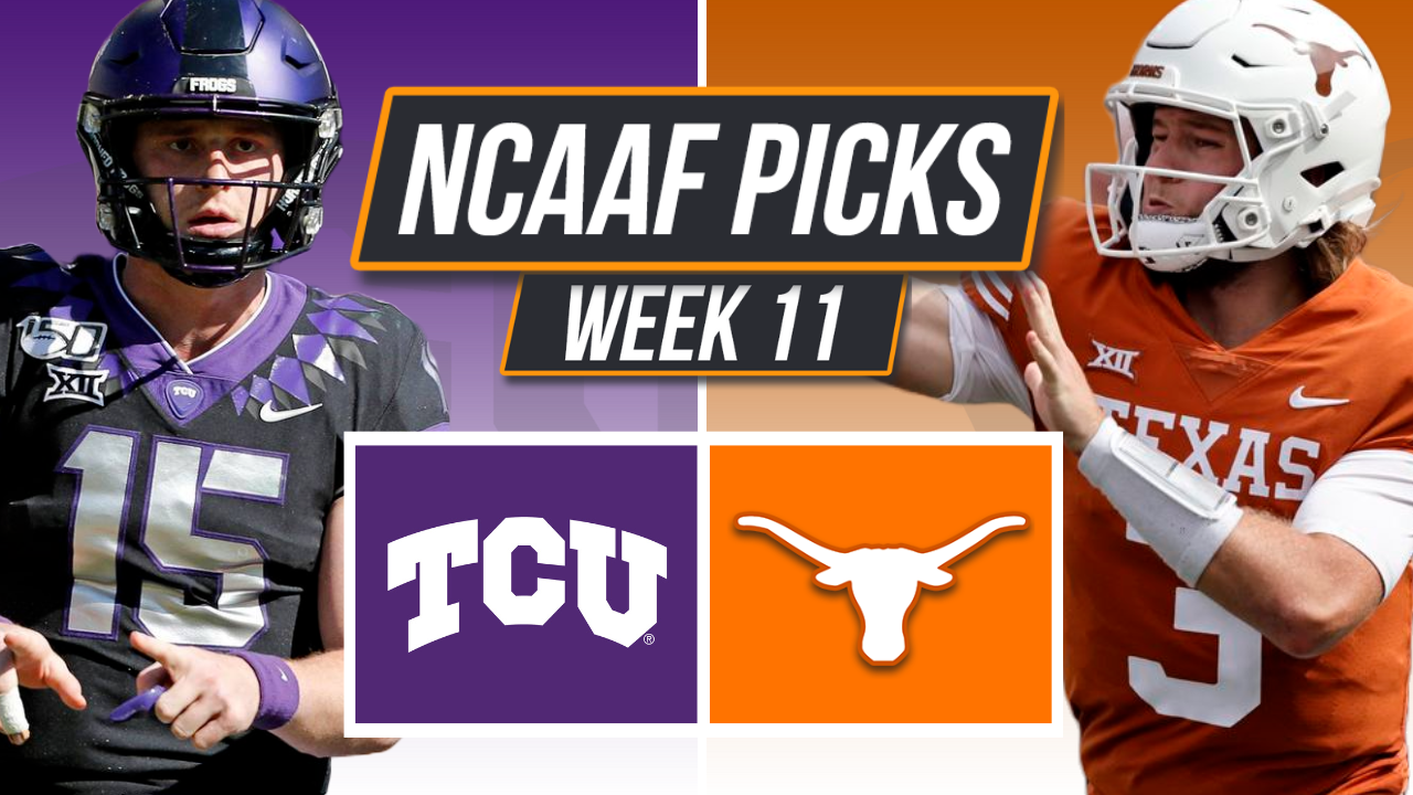 College Football Week 11 Picks TCU vs Texas